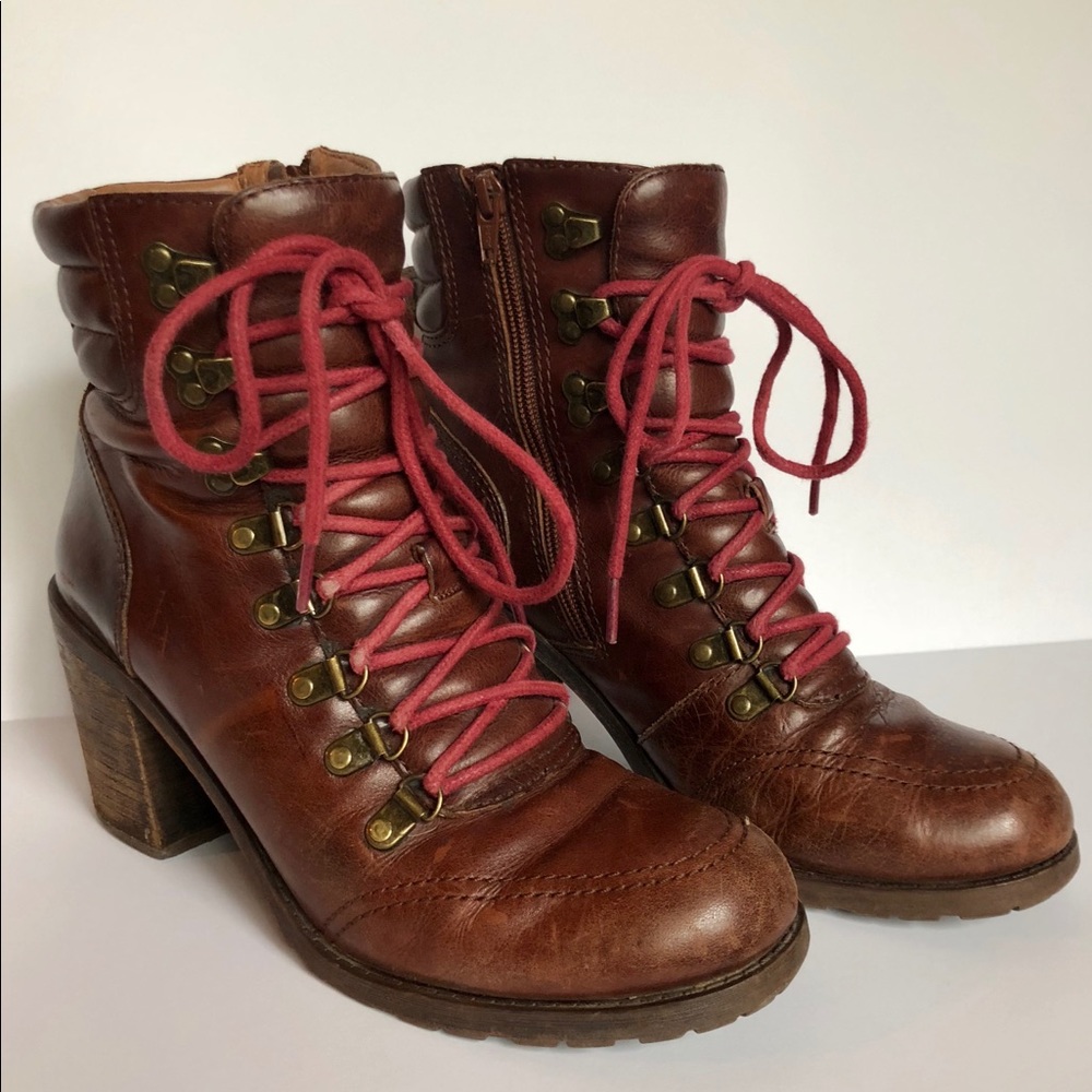 Faux Leather Boots 👢